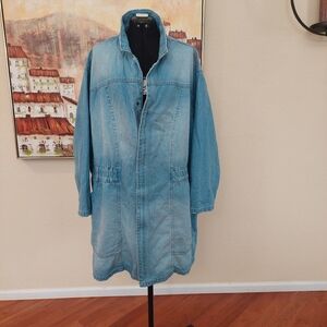 UNIVERSAL THREAD DENIM WOMEN'S UTILITY CINCHED JACKET - Sz 30 Plus - NWT - Jean
